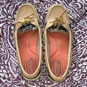 Sparkle leopard Sperry top-sider 🐆